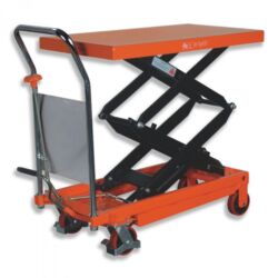 MESAS ELEVATÓRIAS  COM RODAS